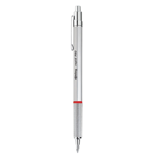 Rotring rOtring Rapid Pro mekanisk blyant | HB 0,7 mm blyant til fremdrift af bly | Reduceret blybrud | Mat sort fuldmetal tønde