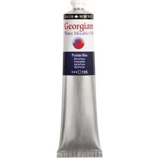 Georgian Water Mixable Oil Colour, vandopløselig oliefarve 200 ml Prussian Blue 135