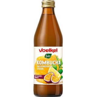 Voelkel Kombucha Passionsfrugt og Citron Økologisk - 330 ml