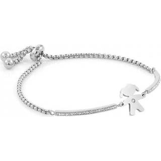 Nomination Silver Milleluci Baby Girl Bracelet - 19cm