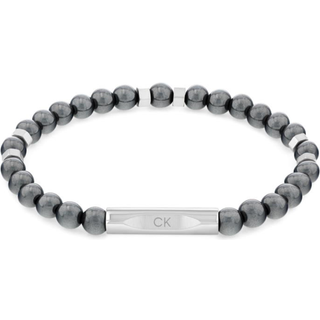 Mixed Beads Bracelet - Grey - One Size