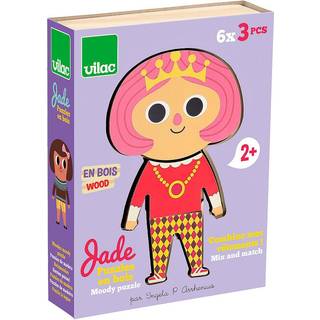 Vilac puslespil i træ - Jade