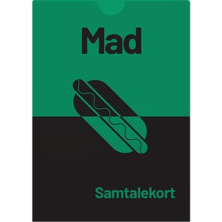 Snakspil Mad samtalekort (På lager i butik)