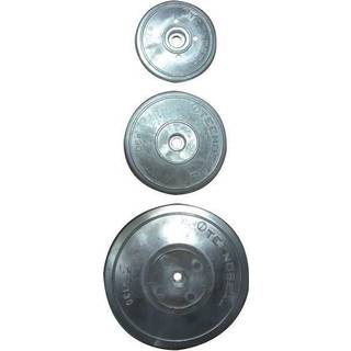 Zinkanode Tecnoseal, til ror/trimplan, 0.45 kg, Ø8.5 mm/Ø90 mm