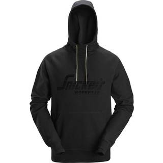Snickers hættetrøje 2894 m/logo, navy meleret,, S 28944500004