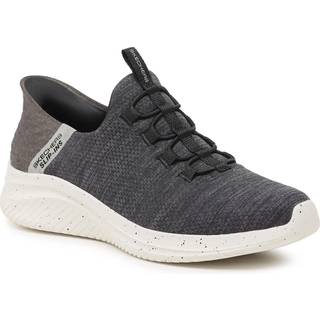 Skechers ULTRA FLEX 3.0 232452 BLK dunkel-grau - sportliche Slipper f?r Herren
