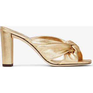 Jimmy Choo Avenue 85 metallic leather sandals - gold - EU 39