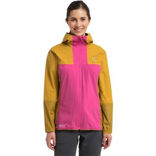 Haglöfs Women's L.I.M Alpha Hood Ultra Pink/Autumn Leaves, L