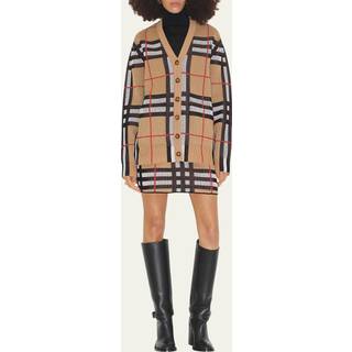 Checked Cardigan - XS