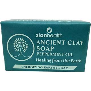 Ancient Clay Peppermint Oil Soap Zion Health 6 Oz Bar Soap