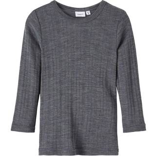 Name It Iron Gate Bluse Merinould