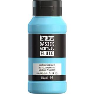 Basics fluid 118ml light blue permanent row 770