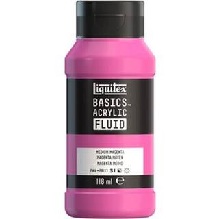 Basics fluid 118ml medium magenta row 500