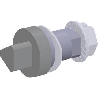 Fibox Låseindsats for 8 MM trekant nøgle