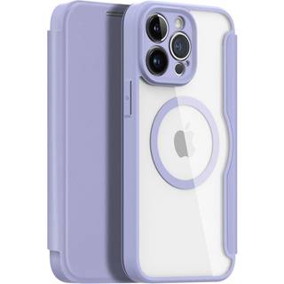 iPhone 14 Pro Max - Dux Ducis Skin X Pro Flip Magsafe cover - Lilla