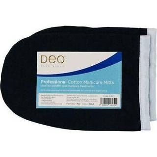 Deo Manicure Luffer 100% Bomuld Paraffin Wax Treatments - Sort