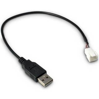 INTER-TECH Adapter USB AM auf 3Pin Buchse, 30 cm