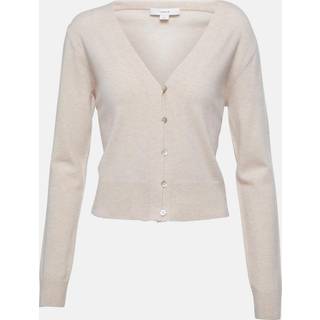 Vince Wool and cashmere-blend cardigan - beige - L