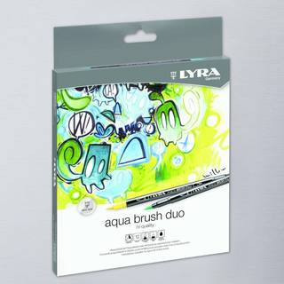 Lyra Double Tip Aqua Duo Blækpatron 36 pcs