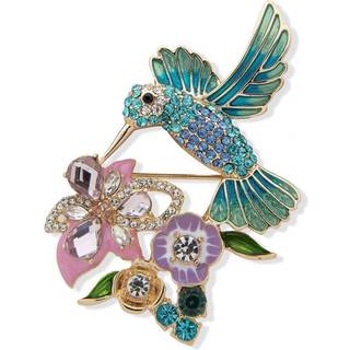 Anne Klein Hummingbird Brooch - J78237