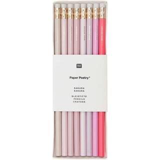 Paper Poetry Bleistifte All shades of Sakura 8er-Set - Rosa