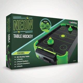Elektronisk neon air hockey Bord Electronisk airhockey 159547