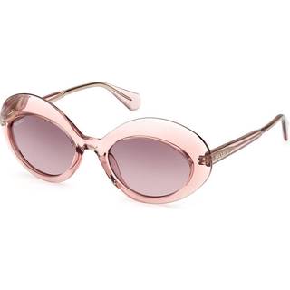 Max & Co. MO0080 72F 52 Solbriller Kvinder Lyserød - Transparent Shiny Pink - 52mm