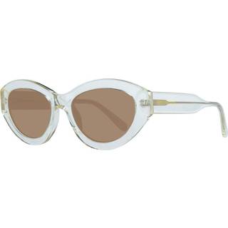 United Colors of Benetton 5050 487 53 Solbriller Kvinder Gul - Transparent Yellow - 53mm