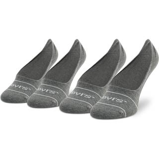 Levis 2-pak Sportswear Logo Seasonal Low Rise Sock - Grey - Str 39/42 * Kampagne *
