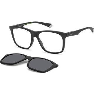 Polaroid Unisex PLD 2148/CS O6W/M9 Solbriller Plast Sort-opaque Grå Firkantet Polariseret