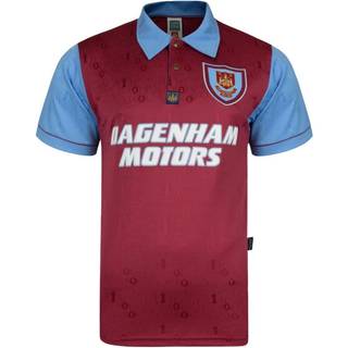 Score Draw West Ham United '95 Retro Home Shirt, Red