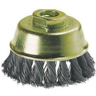 WOLFCRAFT Kopbørste, stål,m14 flet kop 75mm