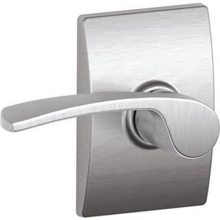 Schlage F10mer626Cen Century Collection Merano Passage Lever Satin Chrome