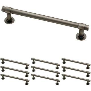 Franklin Brass Francisco (10-Pack) Kabineth?ndtag 5-1/16 """" Heirloom Silver Cabinet tr?kker h?ndtag til skabe og skuffer Skab Hardware Dresser H?