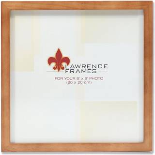 Lawrence Frames 8 """" X 8 """" Wooden Nutmeg Picture Frame (766088)