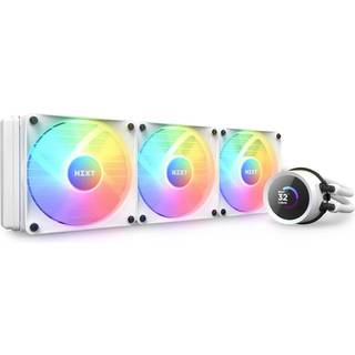 NZXT Kraken 360mm White AIO Liquid CPU Cooler med RGB