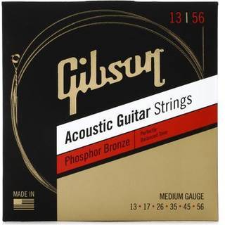 Gibson 13-56 Phosphor Bronze Acoustic Guitar Strings Ultra-Light