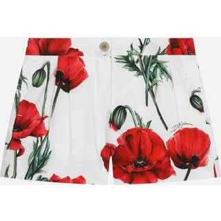 Dolce&Gabbana Kids Floral cotton poplin shorts - multicoloured - Y 6