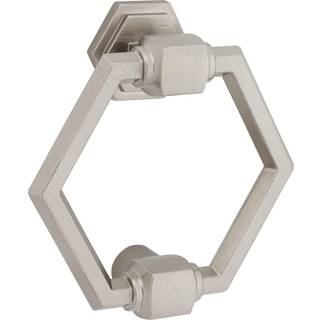 National Hardware N336-707 Powell Door Knocker Satin Nickel