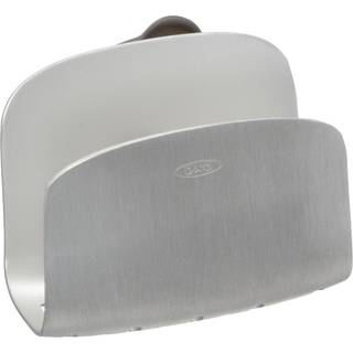 Oxo Rust-Proof Aluminium Sugning Sponge Holder Silver 3-tommer 6 ounces