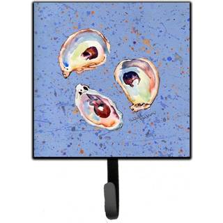 """" Caroline's Treasures 8456SH4 Oyster Leash Holder eller Key Hook Small Multicolor """"