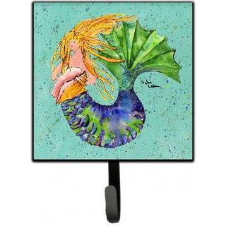"""" Caroline's Treasures 8336SH4 Mermaid Leash Holder eller Key Hook Small Multicolor """"