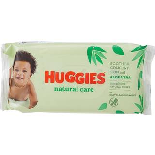 Huggies Natural Care Renseservietter Med Aloe Vera 56 stk. - 56 stk.