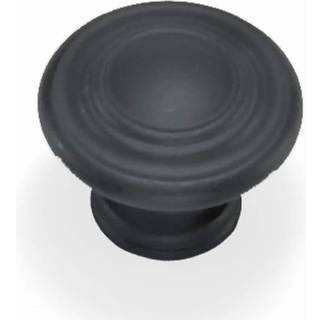 Laurey 51820 Nantucket 1-3/8-tums diameter knopp matt svart