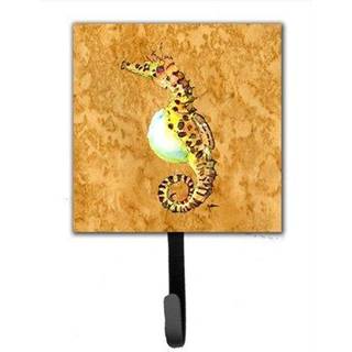 """" Caroline's Treasures 8640SH4 Seahorse Leash Holder eller Key Hook Small Multicolor """"