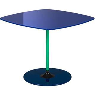 Kartell Thierry Sofabord 50x50 Cm - Sofabord Stål Sea Blue - 04040BL