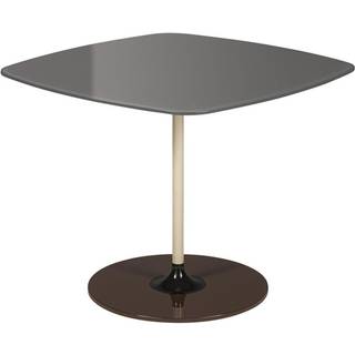 Kartell Thierry Sofabord 50x50 Cm - Sofabord Stål London Smoke Grey - 04040GR