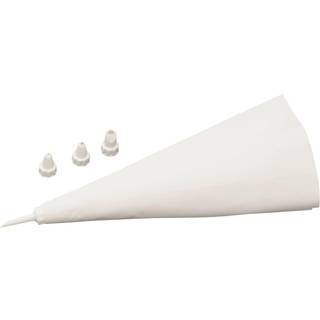 Sprøjtepose, kogefast med plastiktyller, 4 stk.