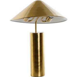 Bordlampe DKD Home Decor Gylden Metal 50 W 220 V 39 x 39 x 45 cm