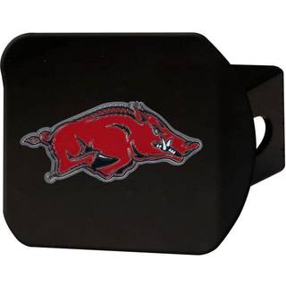 Fanmats 22640 Arkansas Razorbacks Black Metal Hitch Cover - 3D Color Emblem